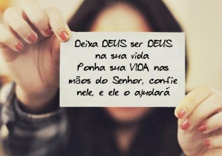 Deus CUIDA e SE IMPORTA com você!