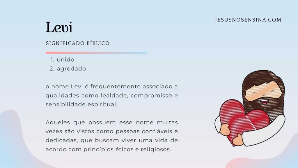 Explorando o Significado do Nome Levi na Bíblia