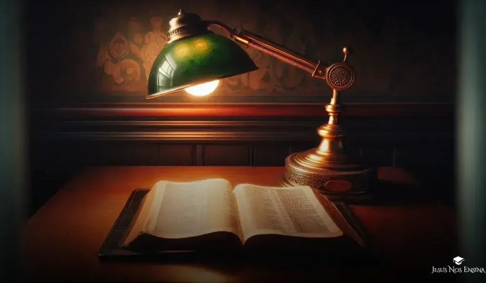 lâmpada para os meus pés é a tua palavra estudo