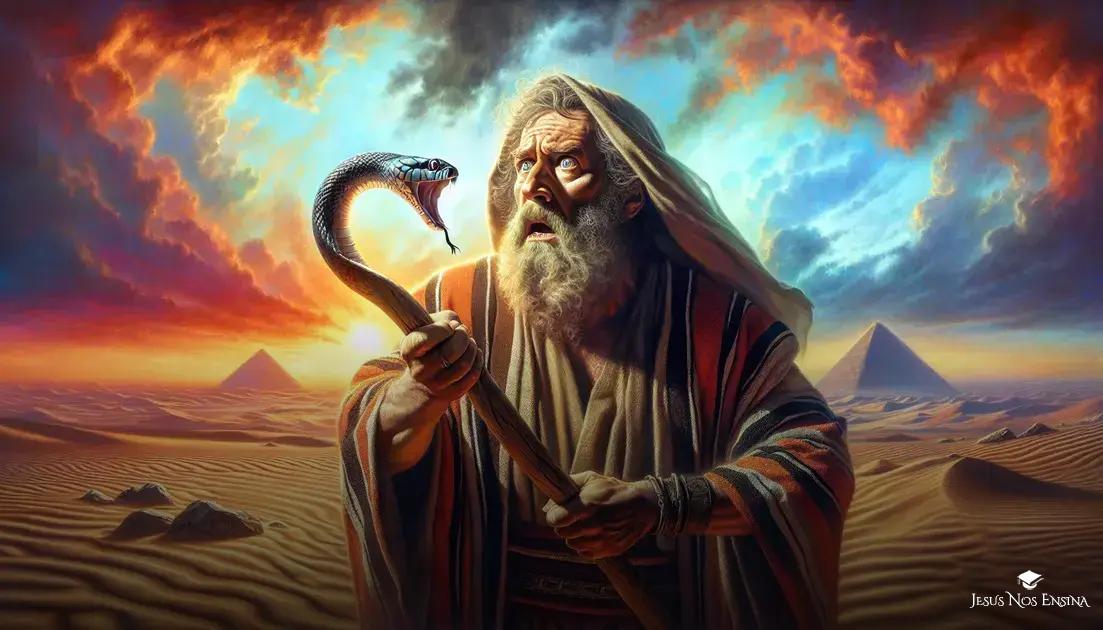 A volta de Moisés para o Egito (18 a 20)
