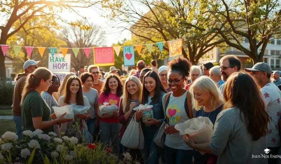 Como a fé cristã pode gerar impacto social positivo em comunidades