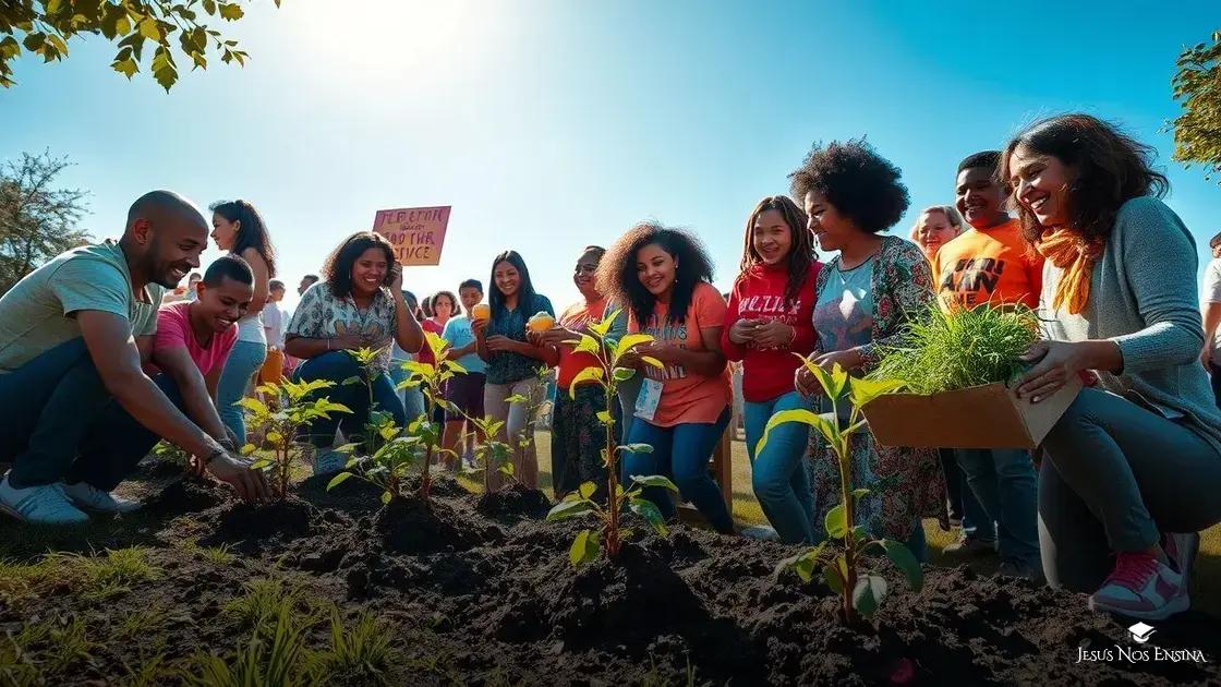 Construindo um futuro mais justo por meio da fé