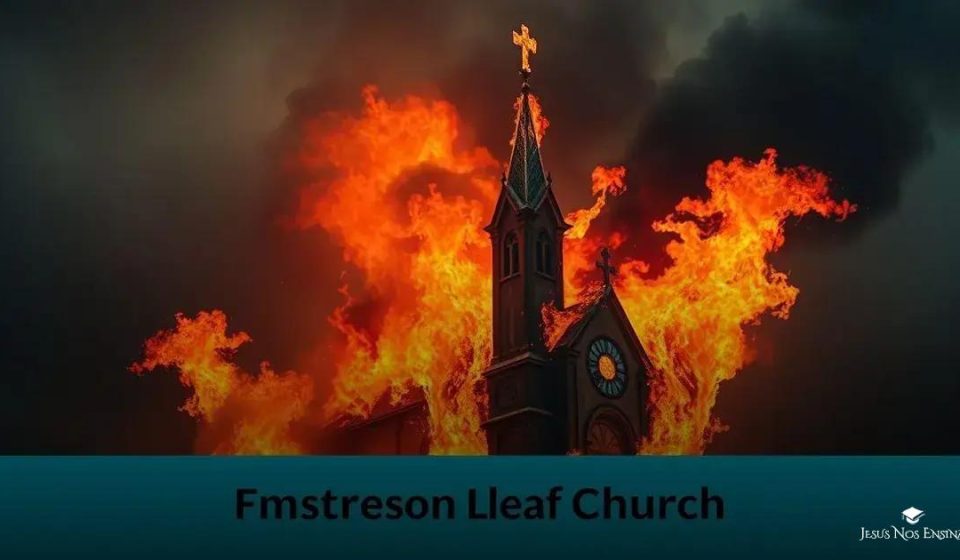 Esboço de Pregação sobre a Igreja em Chamas em Mateus 3:11