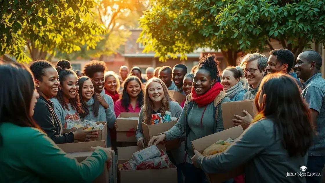 Impacto positivo: traduzindo fé em ações