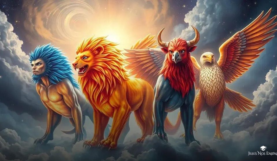 Esboço de Pregação sobre a visão de Ezequiel em Ezequiel 1:5-12 Esboço de Pregação sobre a visão de Ezequiel em Ezequiel 1:5-12