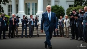 Queda na aprovação de Trump: impactos dos 100 dias de governo