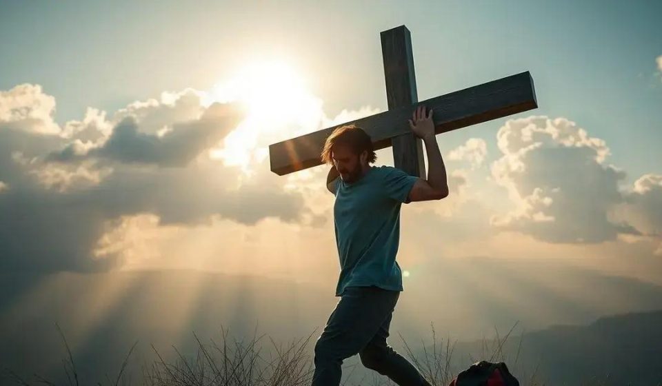 Esboço de Pregação sobre carregar a cruz com Jesus Esboço de Pregação sobre carregar a cruz com Jesus