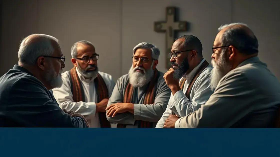 Perspectivas de pastores e líderes sobre o caso