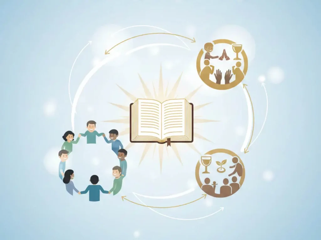 Elementos que mostram como funciona o discipulado cristão