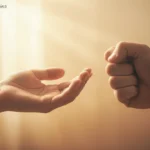 Fazer Discípulos: O Chamado Essencial de Jesus para Você Mãos em gesto de apoio para cura emocional