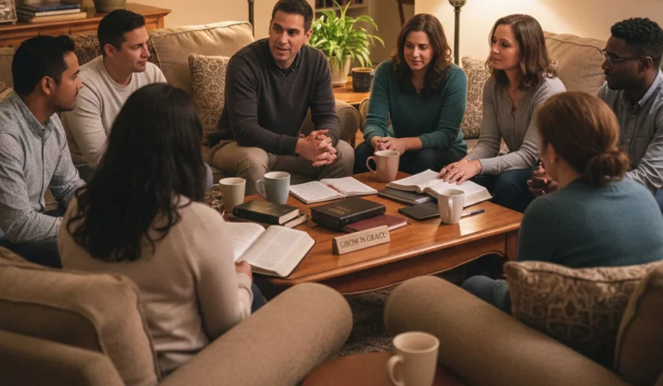 Discipulado em pequenos grupos com estudo bíblico em casa