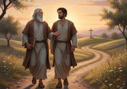 Duas pessoas caminhando juntas simbolizando discipulado como relacionamento