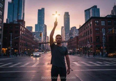 Embaixadores de Cristo! Sua Identidade e Missão Reveladas Pessoa representando Embaixadores de Cristo em um cenário urbano.