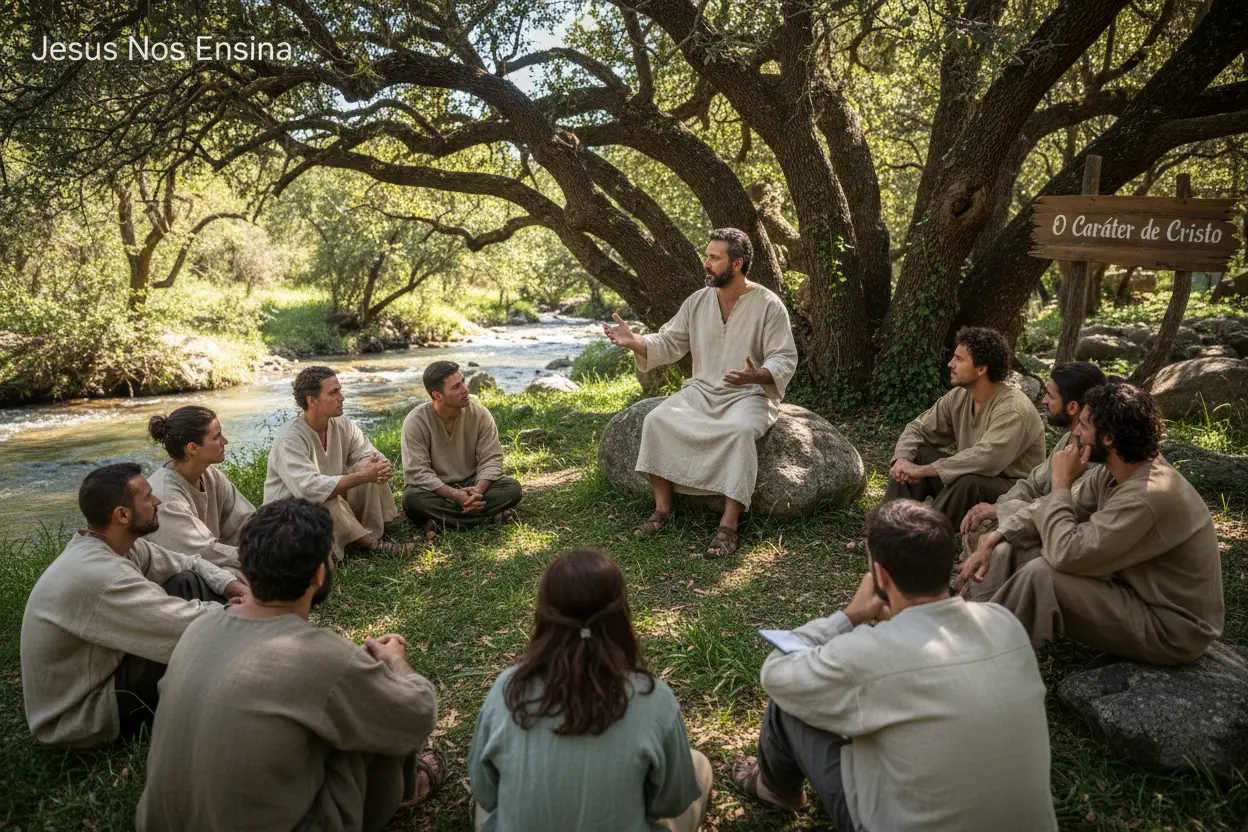 Formação do Caráter no Discipulado Ensino sobre caráter no discipulado.