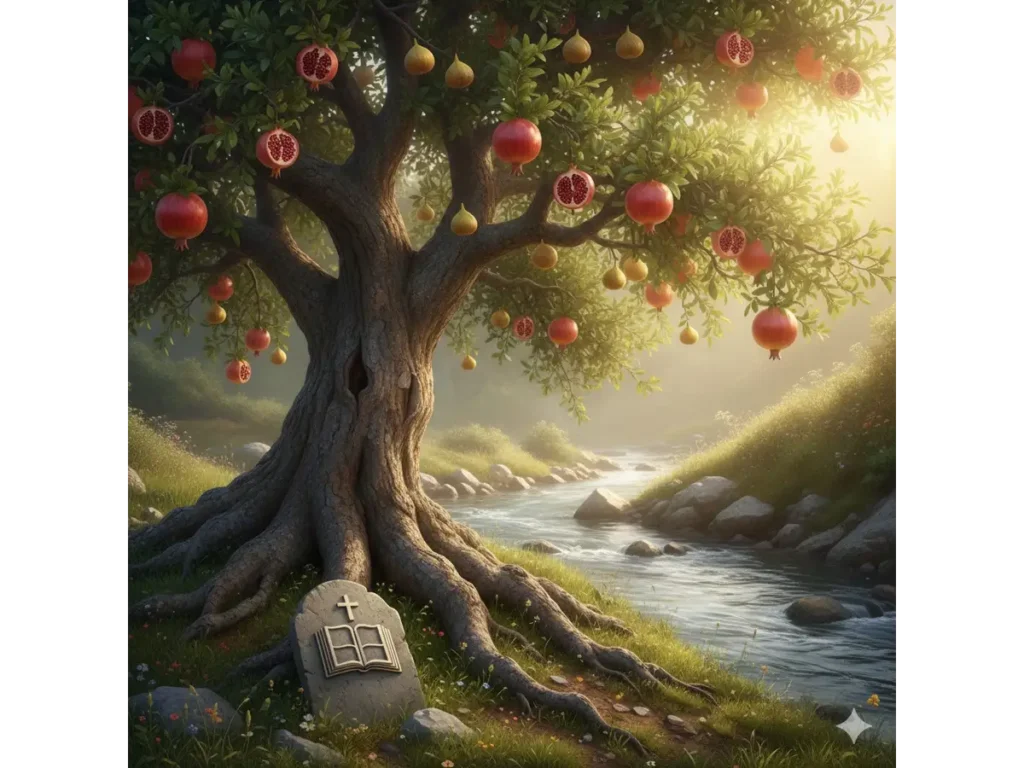 Árvore frutífera representando a vida do discípulo