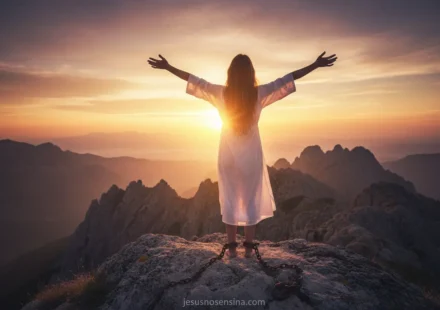 Graça que Liberta: Entenda Como o Favor Imerecido de Deus Transforma Sua Vida Pessoa liberta pela graça de Deus