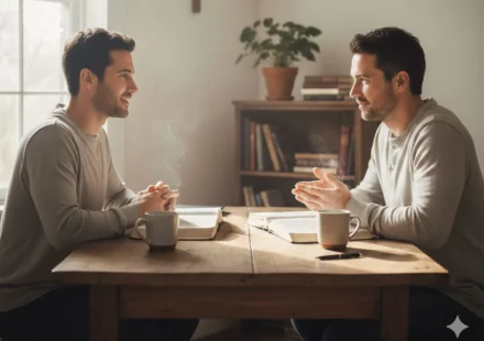 Cristãos estudando a Bíblia em um momento de discipulado