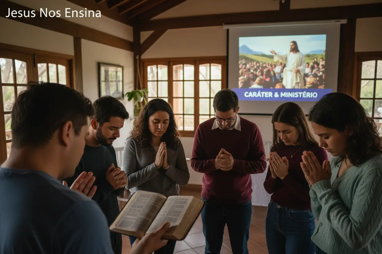Reflexão sobre Caráter e Ministério Reflexão sobre caráter antes do ministério.