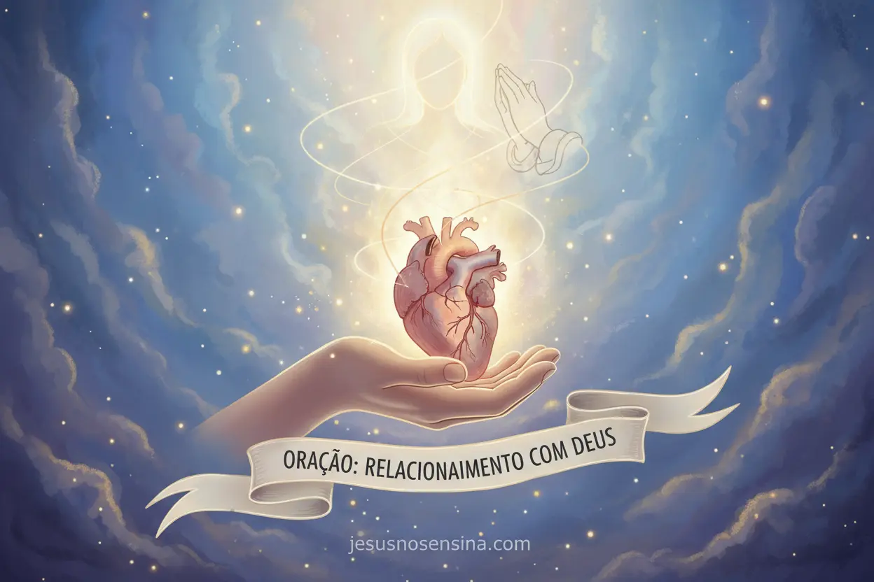 Relação com Deus Oração como relacionamento com Deus.