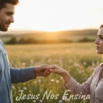 Identidade em Cristo: Superando Rótulos e Crises na Adolescência Duas pessoas se reconciliando, simbolizando a restauração de relacionamentos.