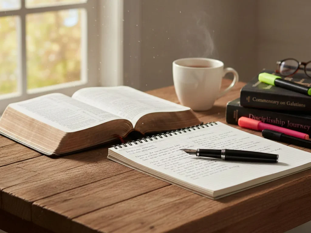 Temas e perguntas para discipulado em grupo cristão