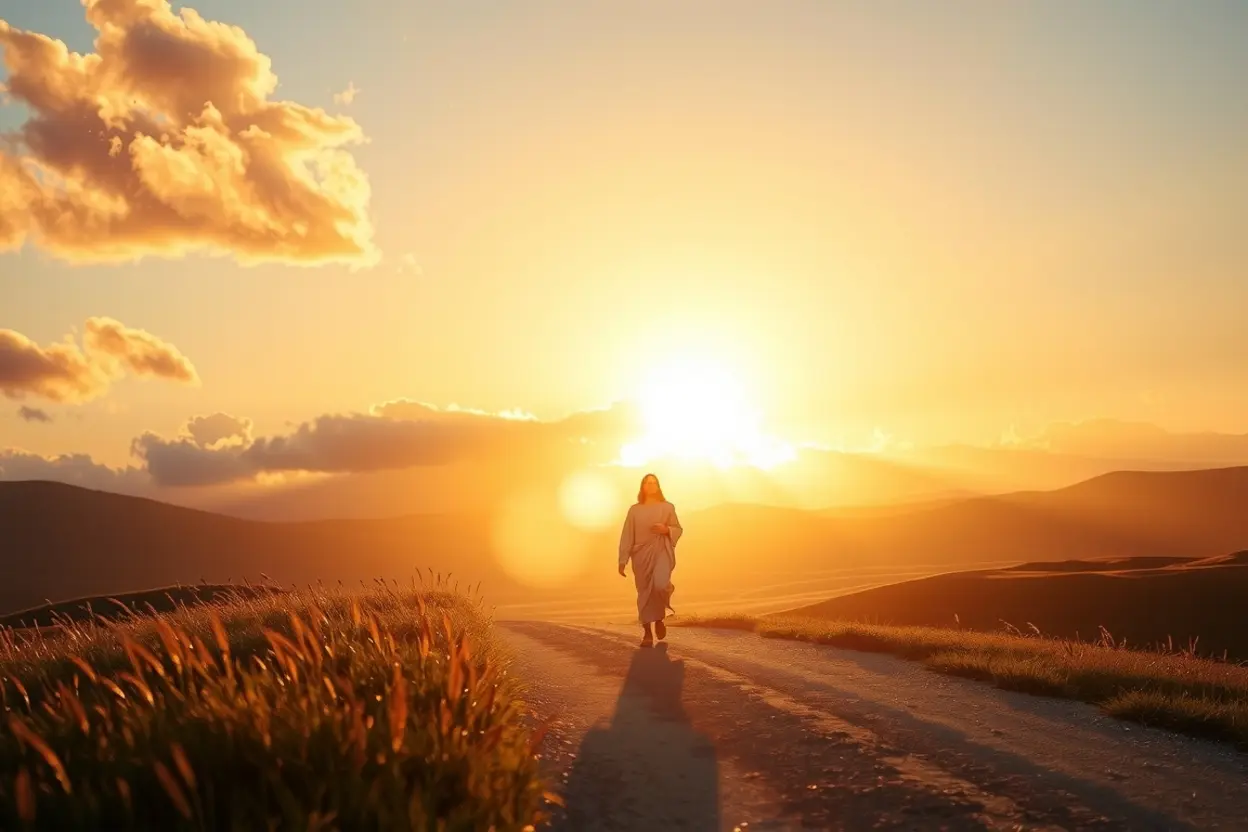 A glória de Deus habitando entre nós, revelada em Jesus Cristo.