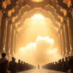 Nuvem de glória no templo