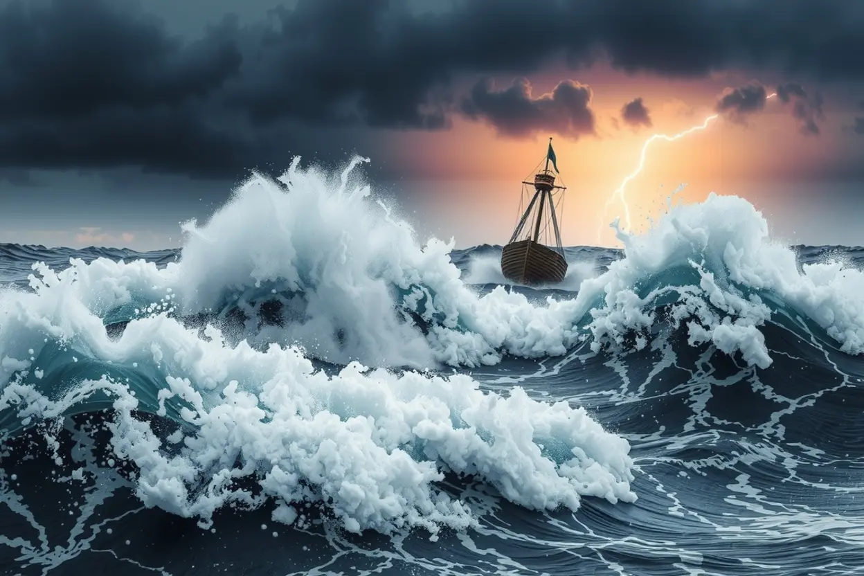 Jonas 1:3 explicação da soberania de Deus na tempestade