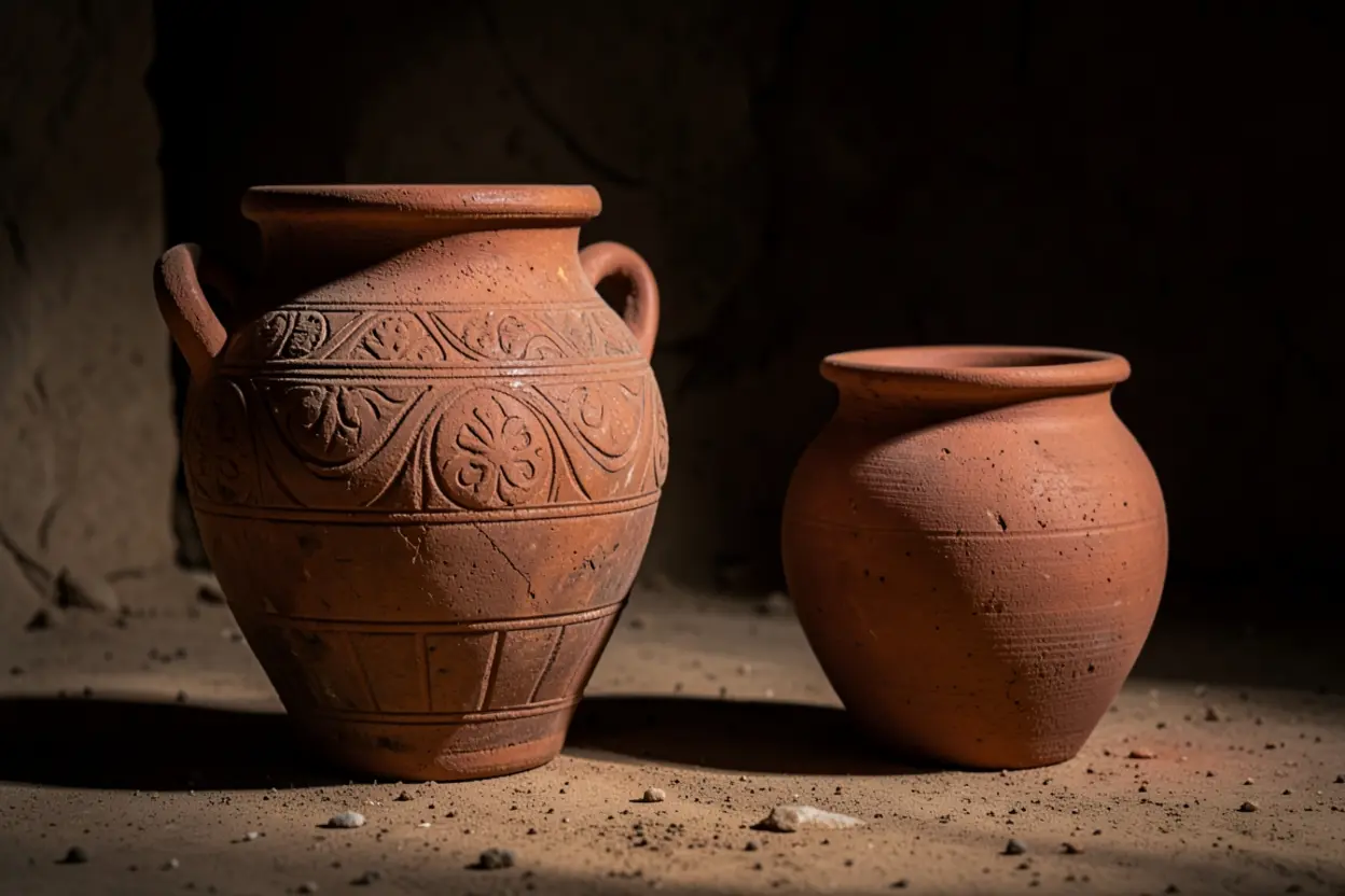 Amor Soberano em Malaquias Potes de barro simbolizando a eleição de Jacó em Malaquias