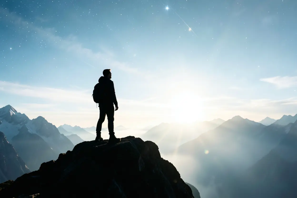 Crente em união com Cristo, ambiente celestial, bênçãos espirituais