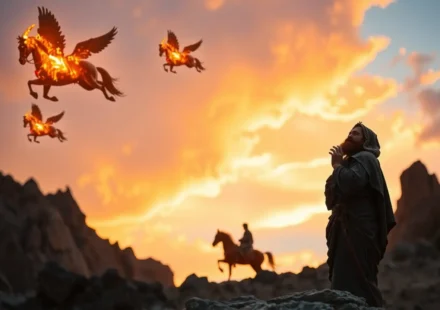 Significado de "Meu pai, meu pai, carros de Israel e seus cavaleiros"