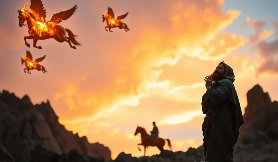 Significado de "Meu pai, meu pai, carros de Israel e seus cavaleiros"