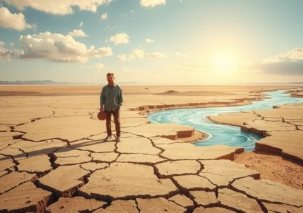 Ilustração do significado de Jeremias 2:13 cisternas rotas que não retêm as águas.