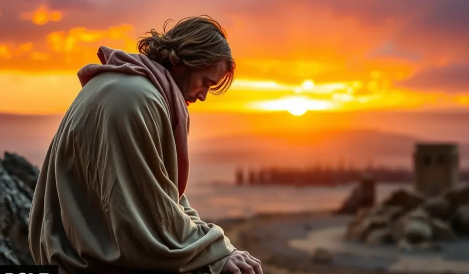 2 Samuel 1:19: A Profunda Mensagem de Luto e Esperança Bíblica Davi em luto por Saul e Jônatas