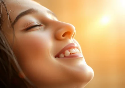 Pessoa em oração recebendo luz, compreendendo o Efésios 1:3 significado