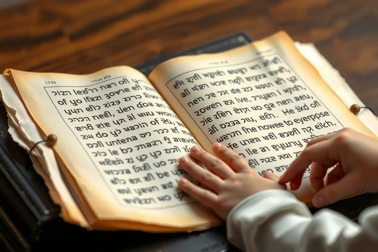 Criança e Torá, identidade divina