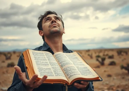 Pessoa sedenta pela palavra de Deus