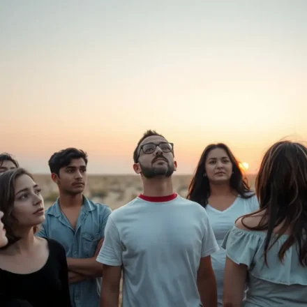 A Geração Esquecida de Juízes 2:10 – Uma Análise Teológica e Comportamental Jovens e adultos em cenário árido, simbolizando a geração que não conhecia ao Senhor em Juízes 2:10.
