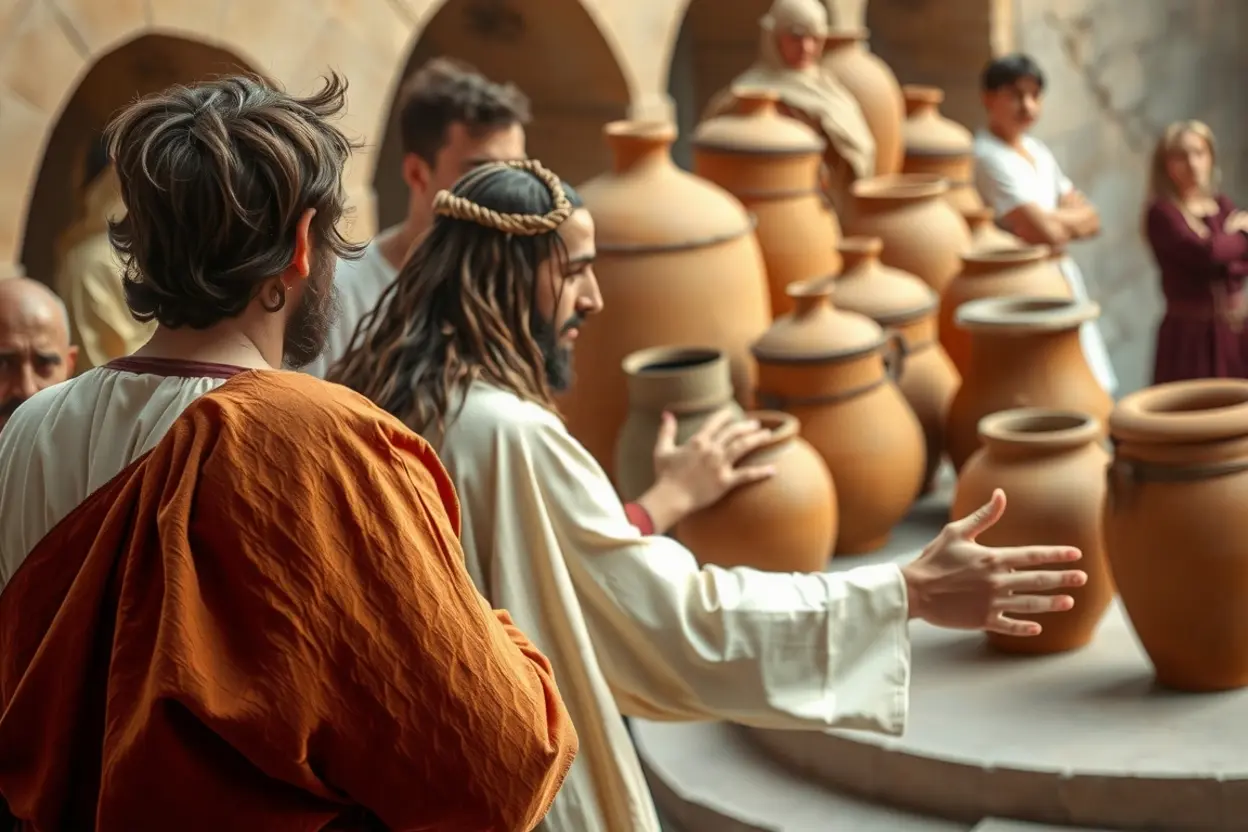 Jesus e os Jarros de Caná Significado de João 2:11