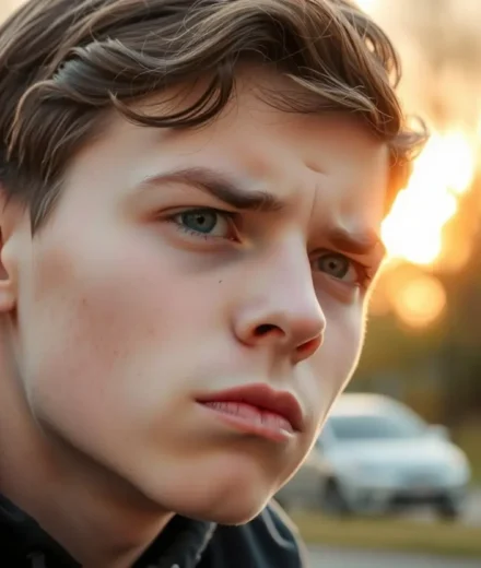 Ansiedade na Adolescência Cristã: Encontre Paz e Confiança em Cristo Jovem cristão ansioso encontrando paz