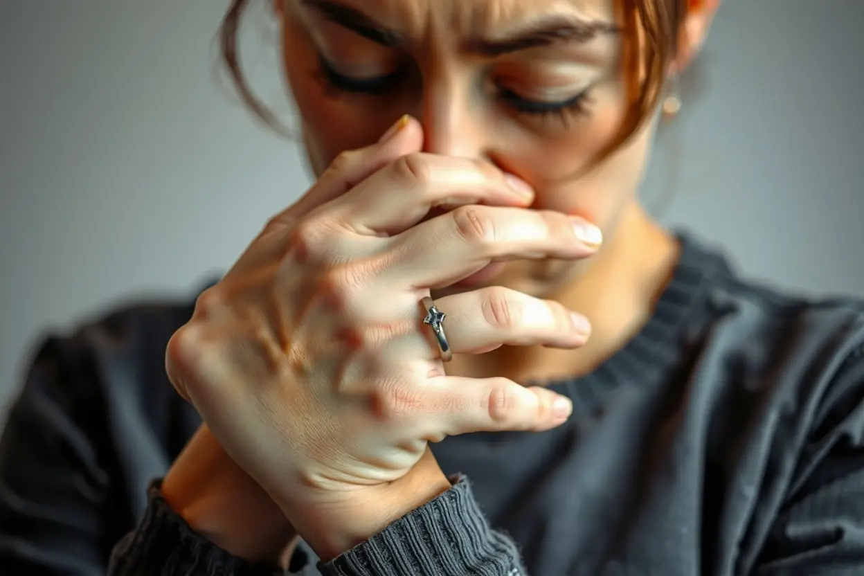 Mãos em Oração: Reflexão e Voto Oração e voto, reflexão profunda.