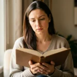 A Tempestade Divina em Jonas 1:4: Entendendo a Soberania de Deus Mulher segundo o coração de Deus estudando a Bíblia.