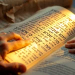 Ezequiel 37:1-10 – A Profunda Revelação do Vale de Ossos Secos Manuscrito antigo com a oração de Jabez