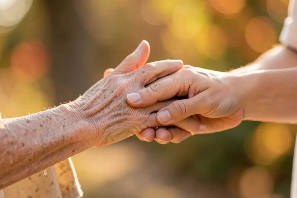 Perdão e Compaixão Cristã Mãos se unindo em perdão, lições de Davi.