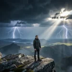 Pessoa inabalável em tempestade, Salmo 91