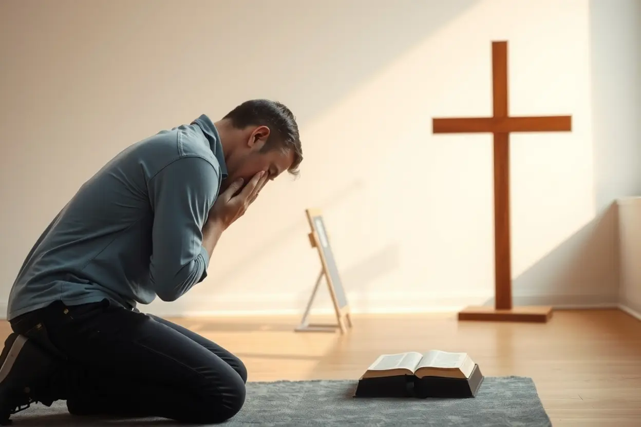 Fidelidade e arrependimento na jornada cristã.