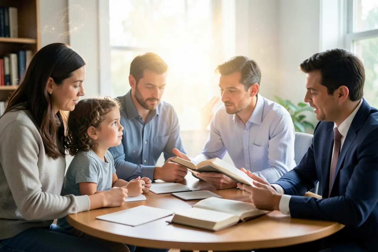 Sabedoria para a Vida Pessoas buscando sabedoria para decisões diárias e desafios.