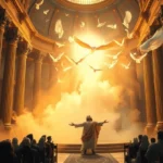 Isaías 6:1: A Visão do Trono que Transformou um Profeta Profeta Isaías em adoração diante da visão da glória de Deus.