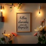 Caminhando em Poder: Sermão sobre Autoridade Espiritual Decoração de culto de mulheres, cartaz com frase, flores, identidade visual