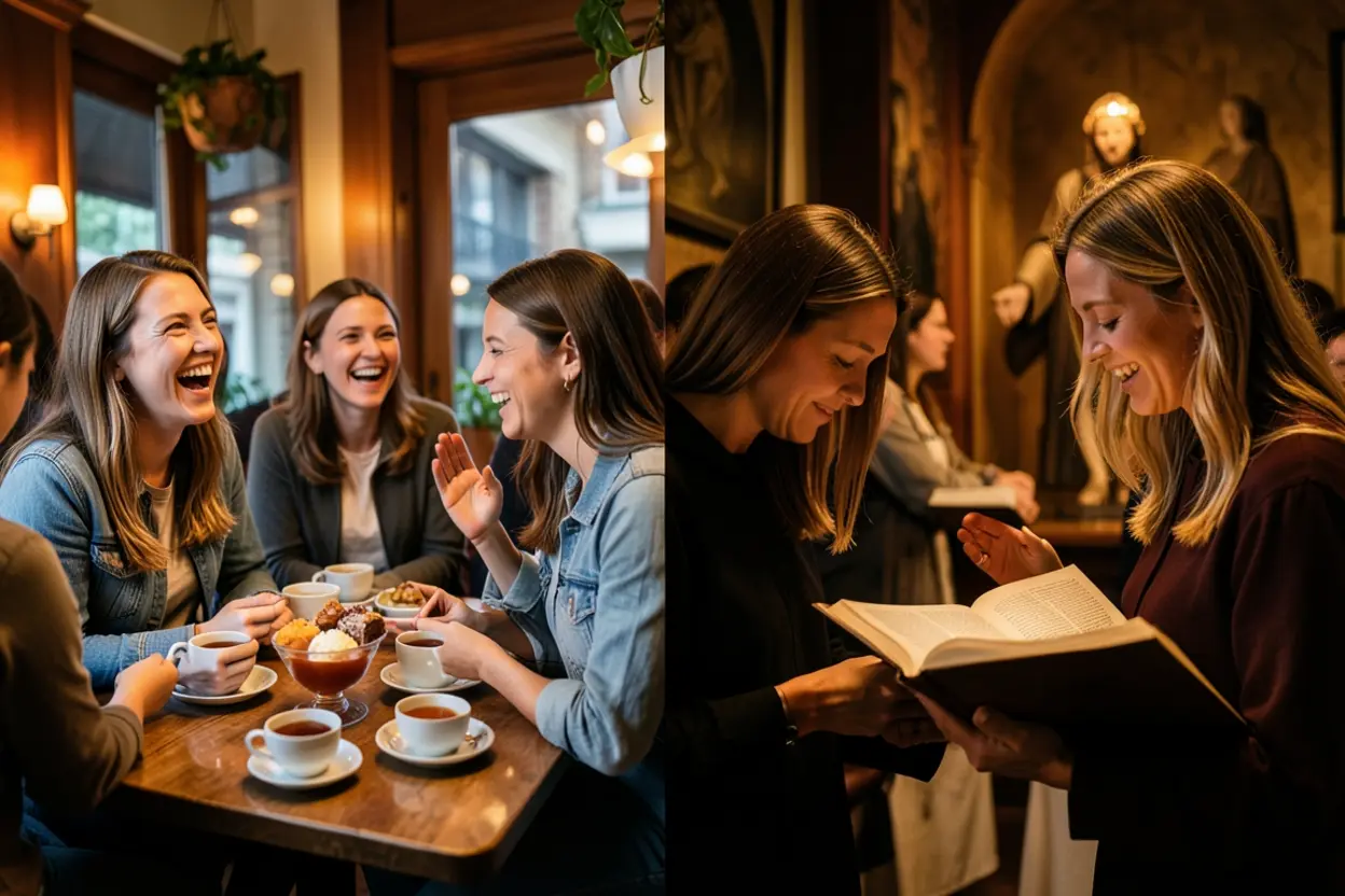 Transição do social para o espiritual no culto de mulheres